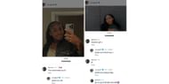 Gauff and Sera on social media